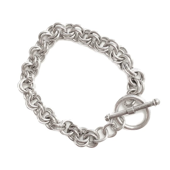 Jewelry - 925 Solid Silver Chain Link Bracelet